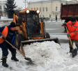 Коммунальные службы города оперативно убирают выпавший снег Коммунальные службы города оперативно убирают выпавший снег