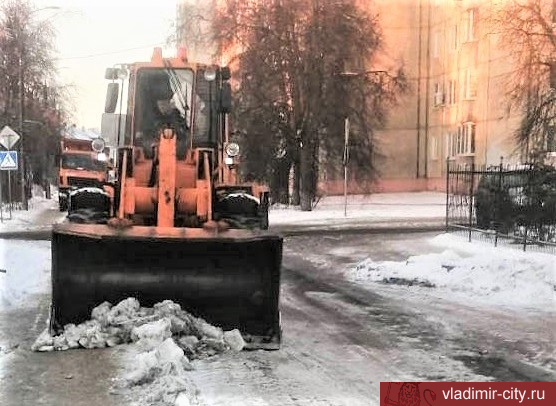 Зимняя уборка города Владимира в цифрах и фактах