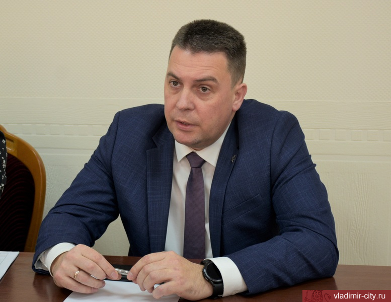 Глава города Владимира Дмитрий Наумов провел рабочую встречу с вице-губернаторами Владимирской области