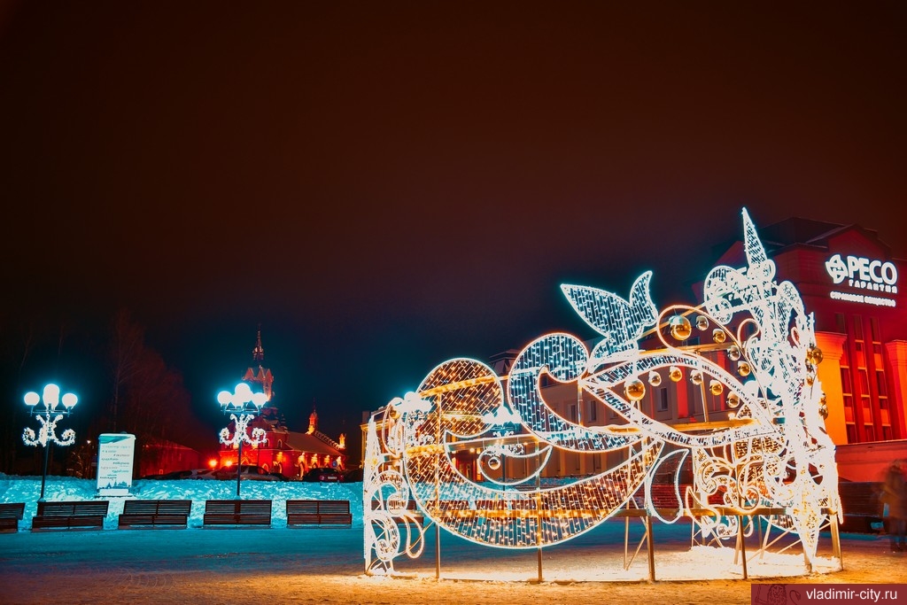Встречаем 2019 год. Праздничное оформление города Встречаем 2019 год. Праздничное оформление города