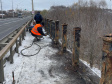 Во Владимире приступили к установке временного ограждения на мосту через Клязьму Во Владимире приступили к установке временного ограждения на мосту через Клязьму