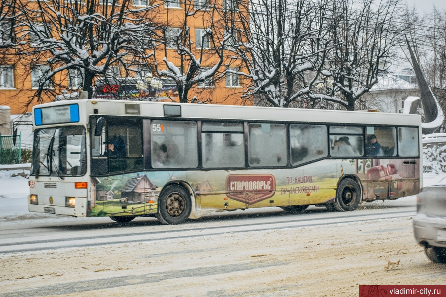 В общественном транспорте Владимира проверяется соблюдение «антиковидных» правил