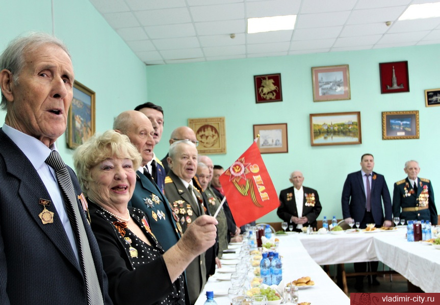 В мэрии Владимира состоялся торжественный прием в честь Дня Победы