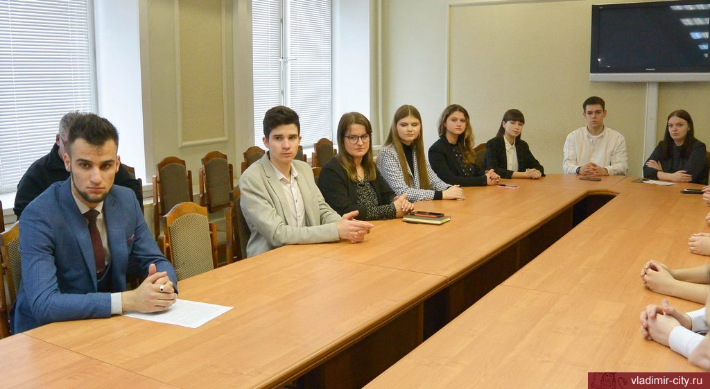Новый состав Совета молодежи города Владимира начал свою работу