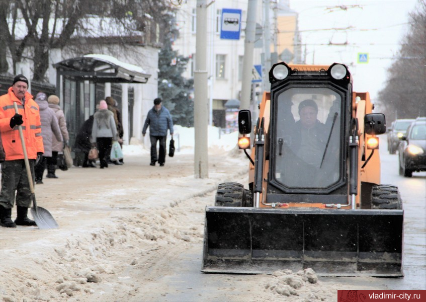 Дмитрий Наумов провел внеплановую проверку зимней уборки города Владимира