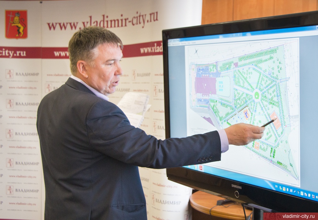 Во Владимире утвердили проекты благоустройства 60 дворов и сквера у ГДК