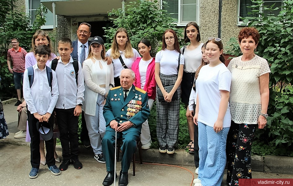 Участник Великой Отечественной войны Илья Шибков отмечает 100-летний юбилей