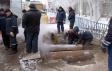 На улице Мира устраняется утечка на теплосетях На улице Мира устраняется утечка на теплосетях